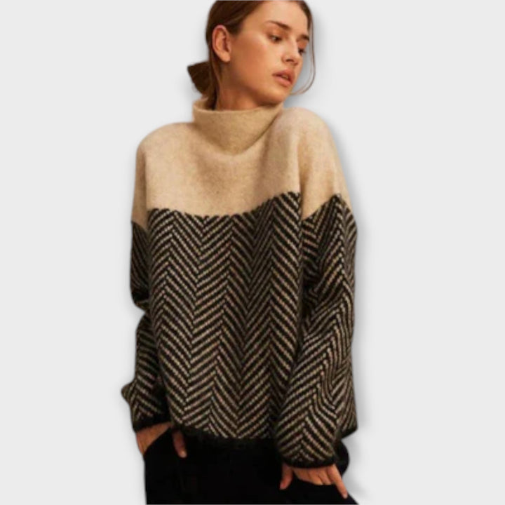 Maeve - Blødt Sweater med Høj Hals
