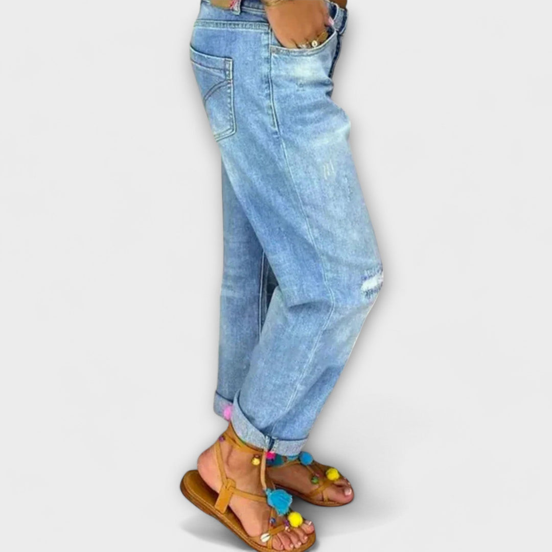 Jeans med Behagelig Pasform