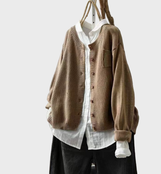 Blødt Strikket Vest