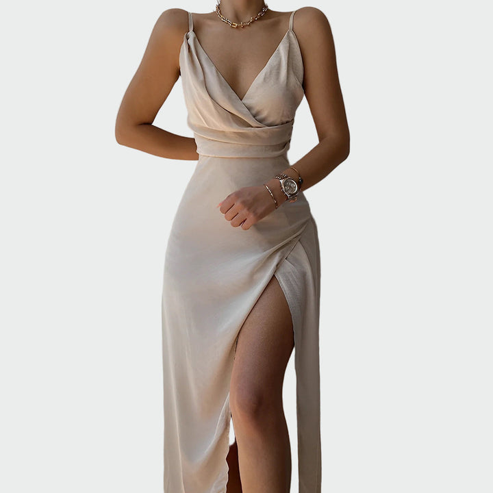 Elegant Kjole Uden Stropper