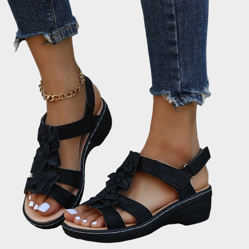 Sandaler Bordeaux – ortopædiske