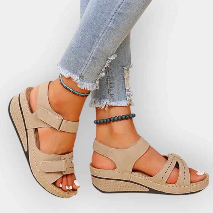Åbne Sandaler med Stilfuldt Design