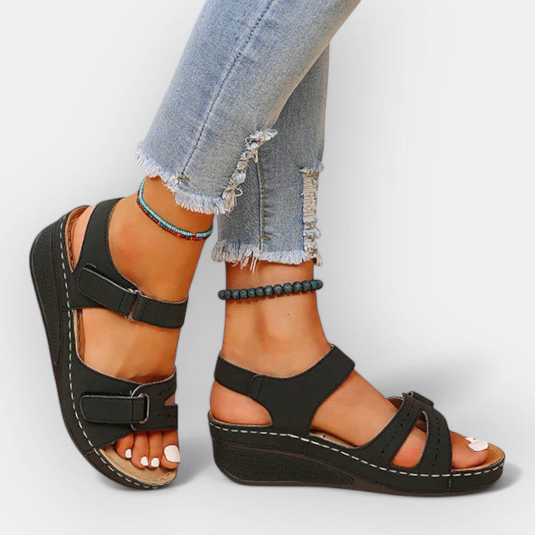 Åbne Sandaler med Stilfuldt Design