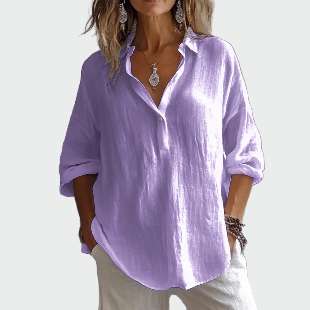 Løs elegance bluse