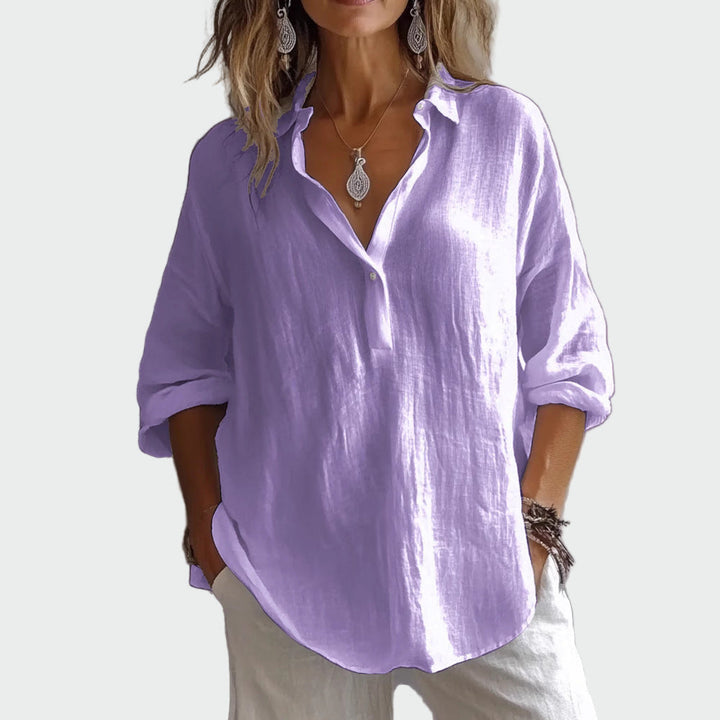 Løs elegance bluse