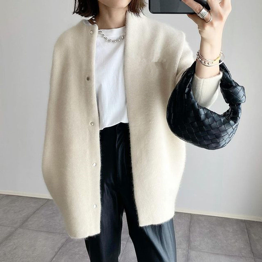 Chloé – Elegant Kashmiruldstrikcardigan