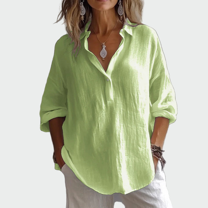 Løs elegance bluse