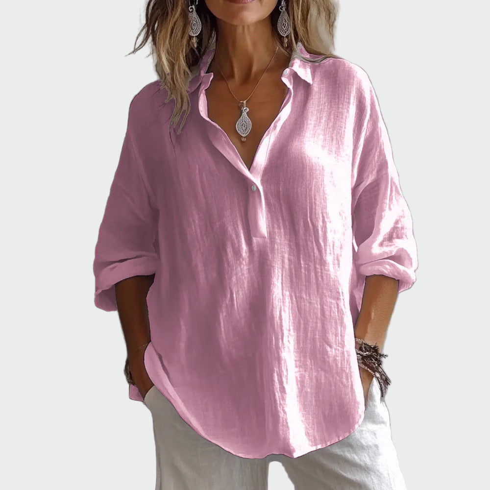 Løs elegance bluse