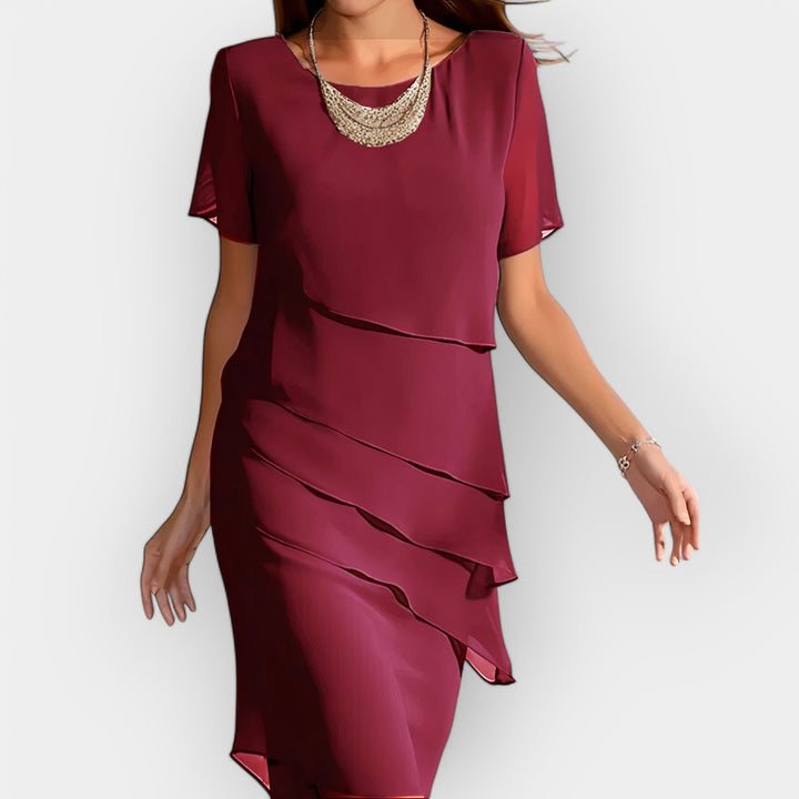Elegant Chiffon Kjole