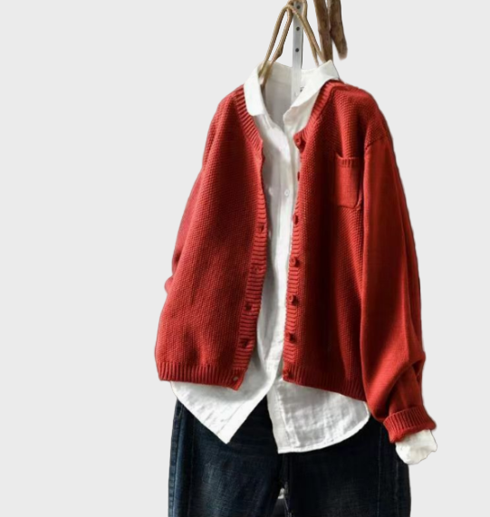 Blødt Strikket Vest