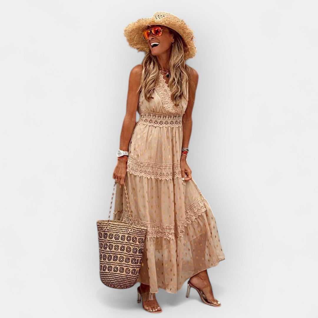 Sommerkjole i Boho-stil