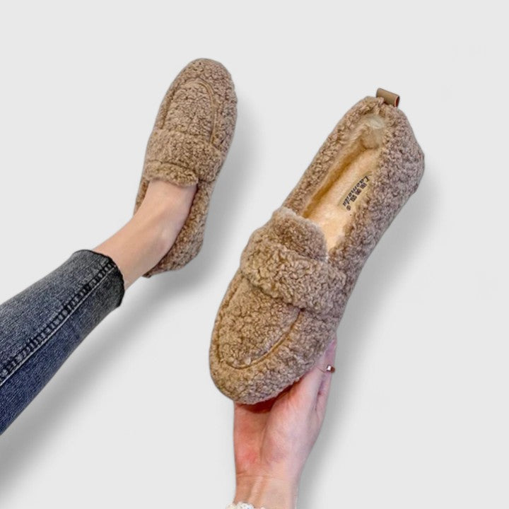 Varm slip-on sko med elegant design