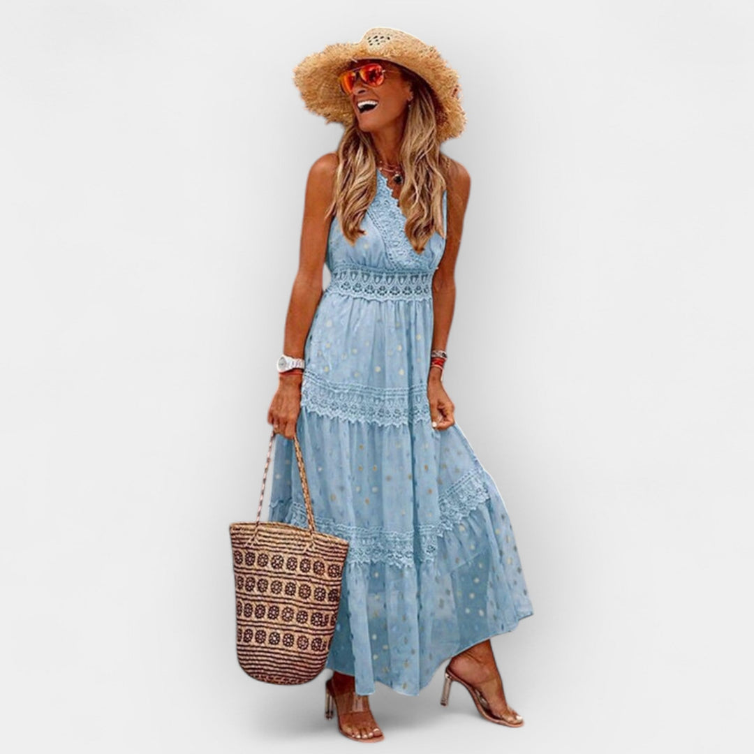 Sommerkjole i Boho-stil