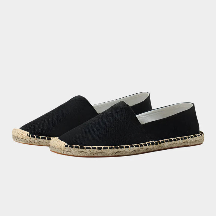 Behagelige Læder Espadriller