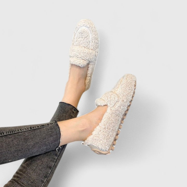 Varm slip-on sko med elegant design