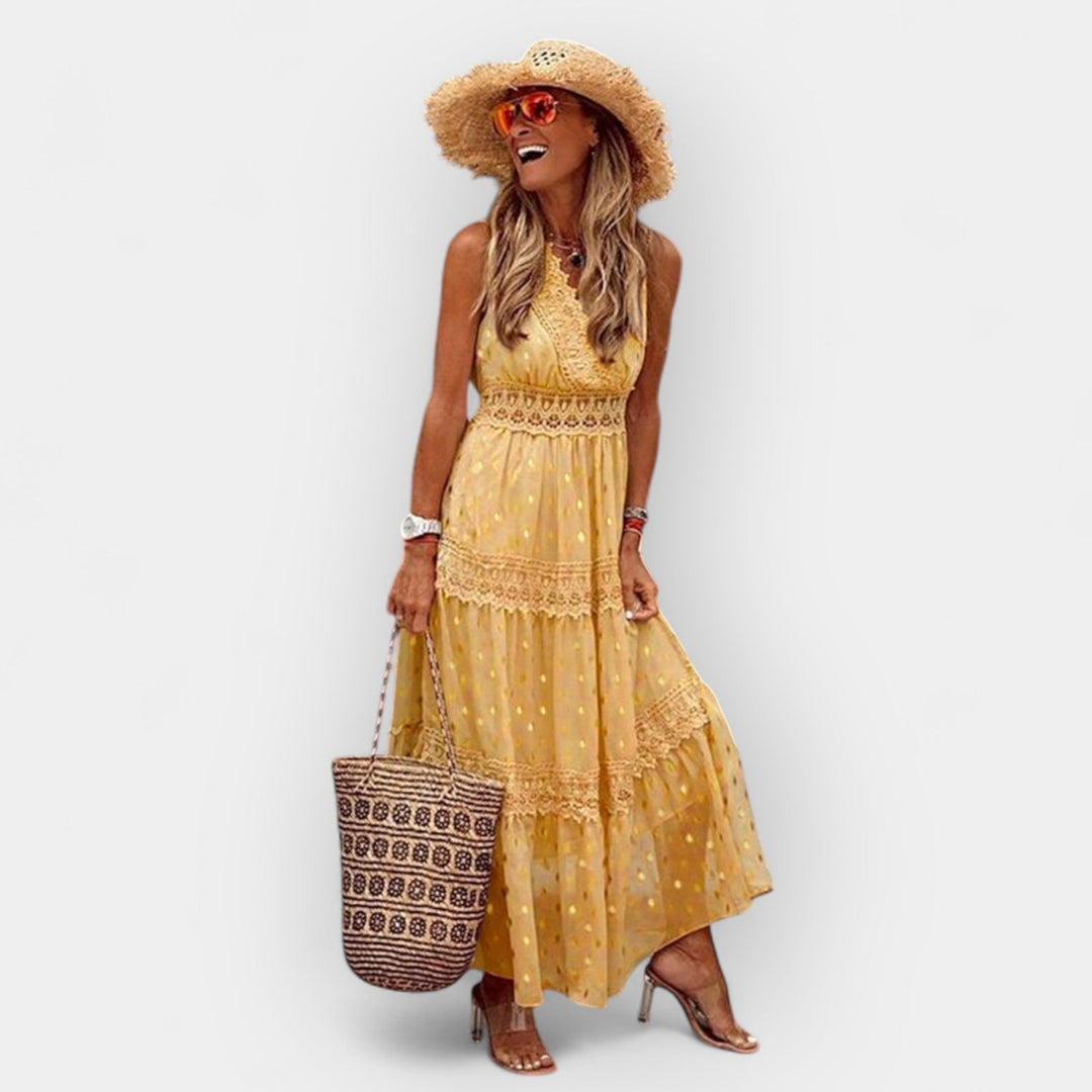 Sommerkjole i Boho-stil