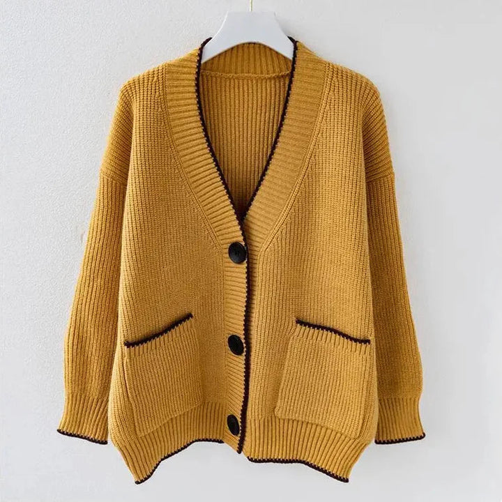 Stilfuld Oversized Strikvest