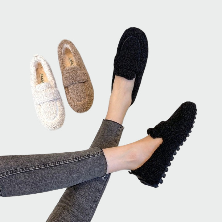 Varm slip-on sko med elegant design