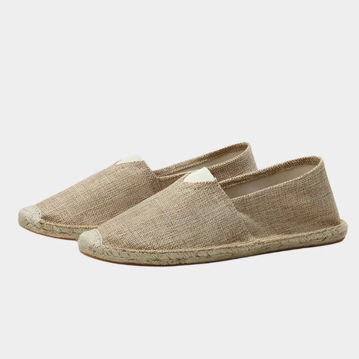 Behagelige Læder Espadriller