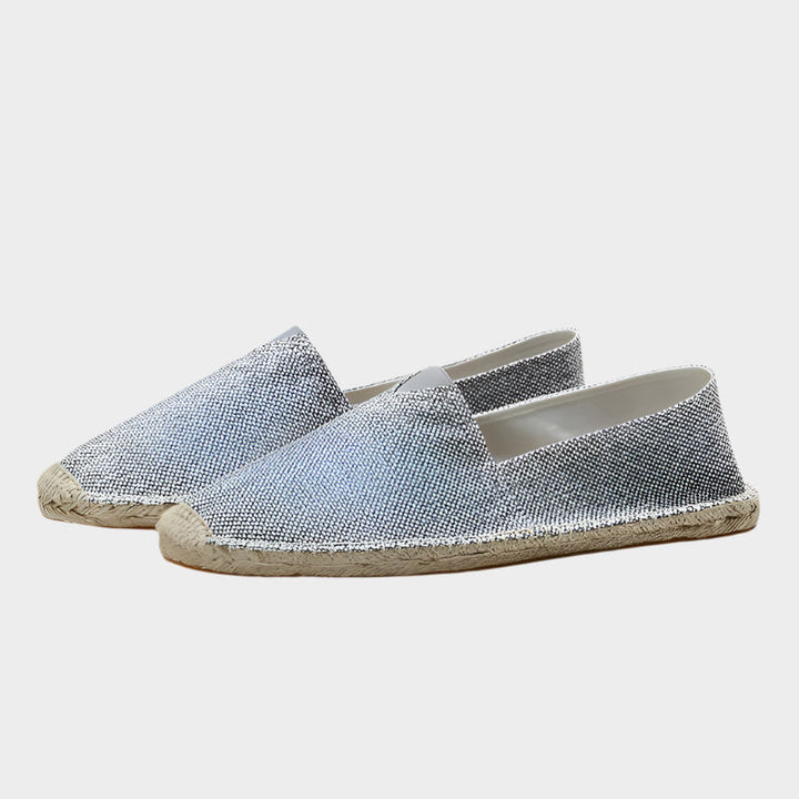 Behagelige Læder Espadriller