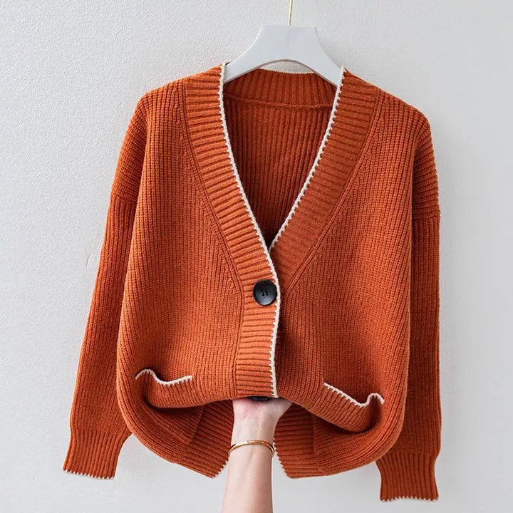 Stilfuld Oversized Strikvest