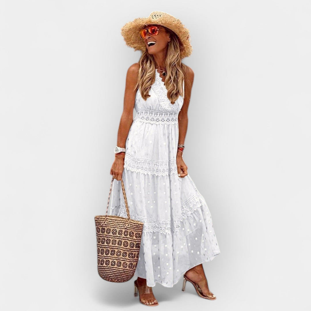 Sommerkjole i Boho-stil