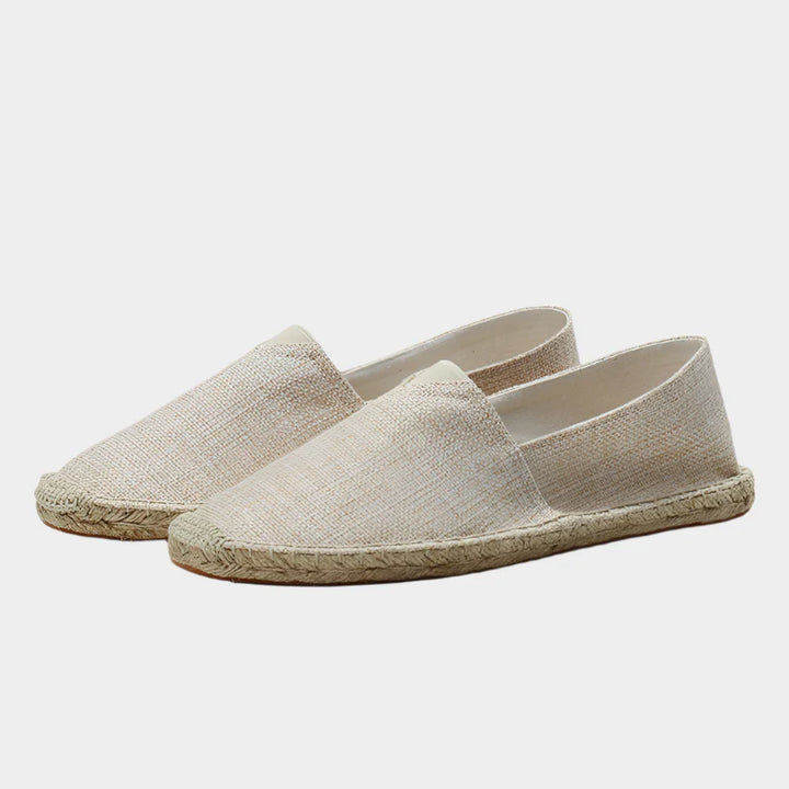 Behagelige Læder Espadriller