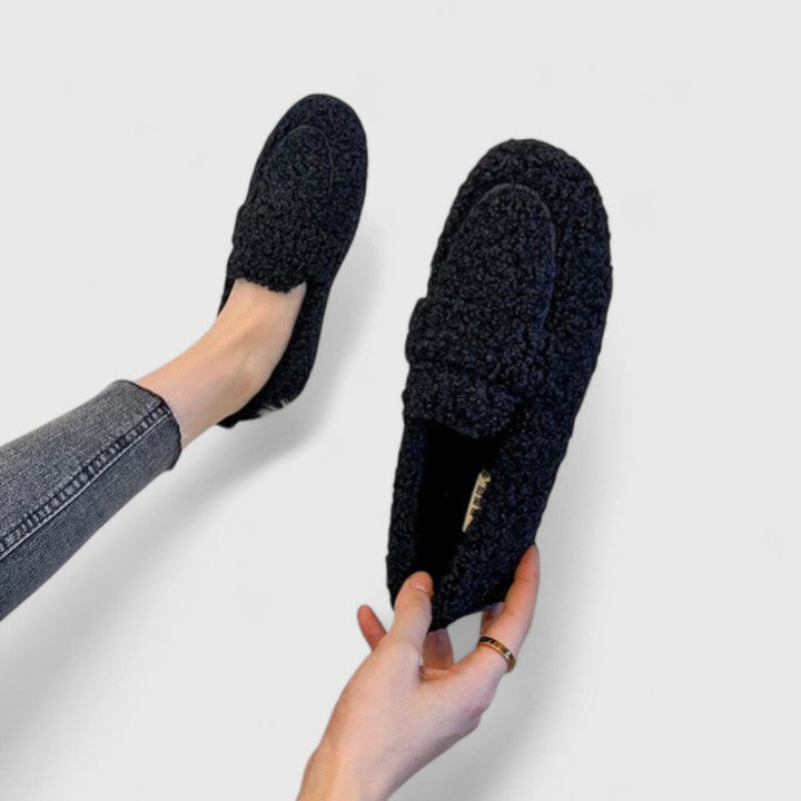 Varm slip-on sko med elegant design