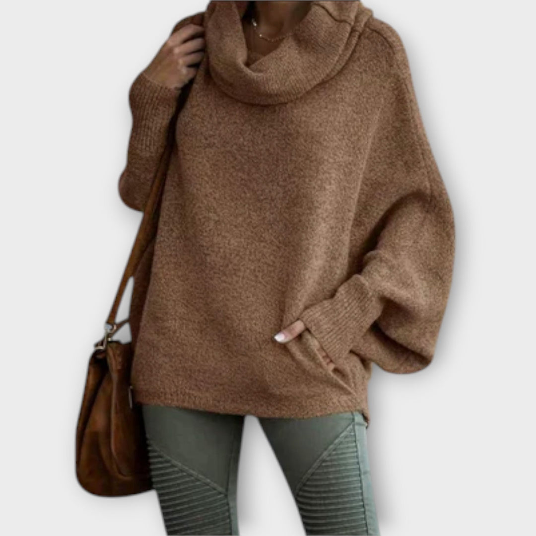 Ulrike - Elegant kvindepullover med turtle neck