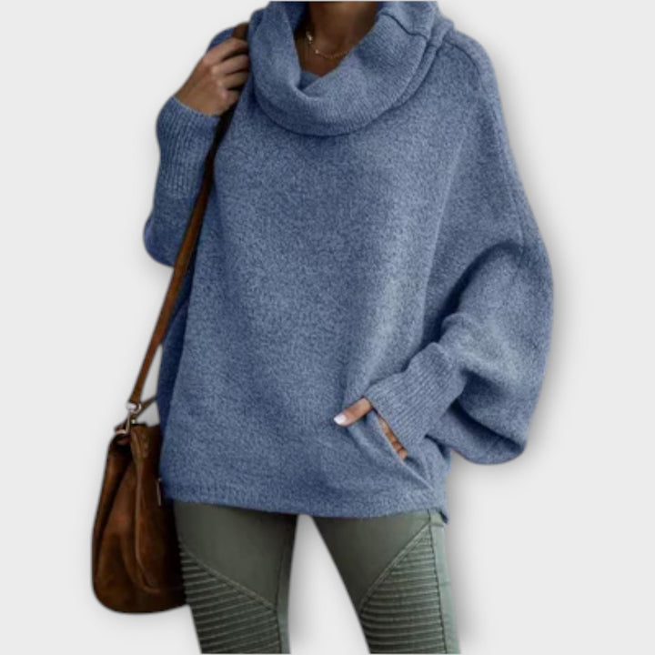 Ulrike - Elegant kvindepullover med turtle neck