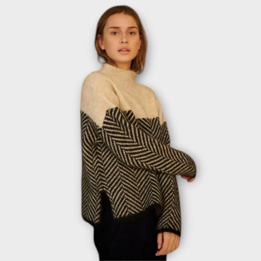 Maeve - Blødt Sweater med Høj Hals