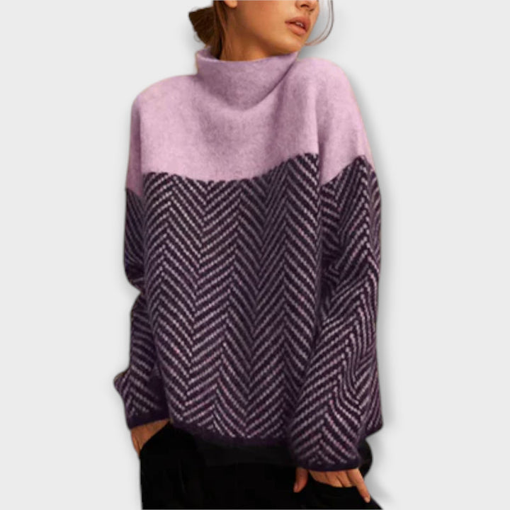 Maeve - Blødt Sweater med Høj Hals