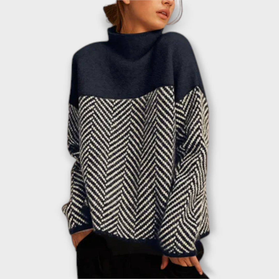 Maeve - Blødt Sweater med Høj Hals