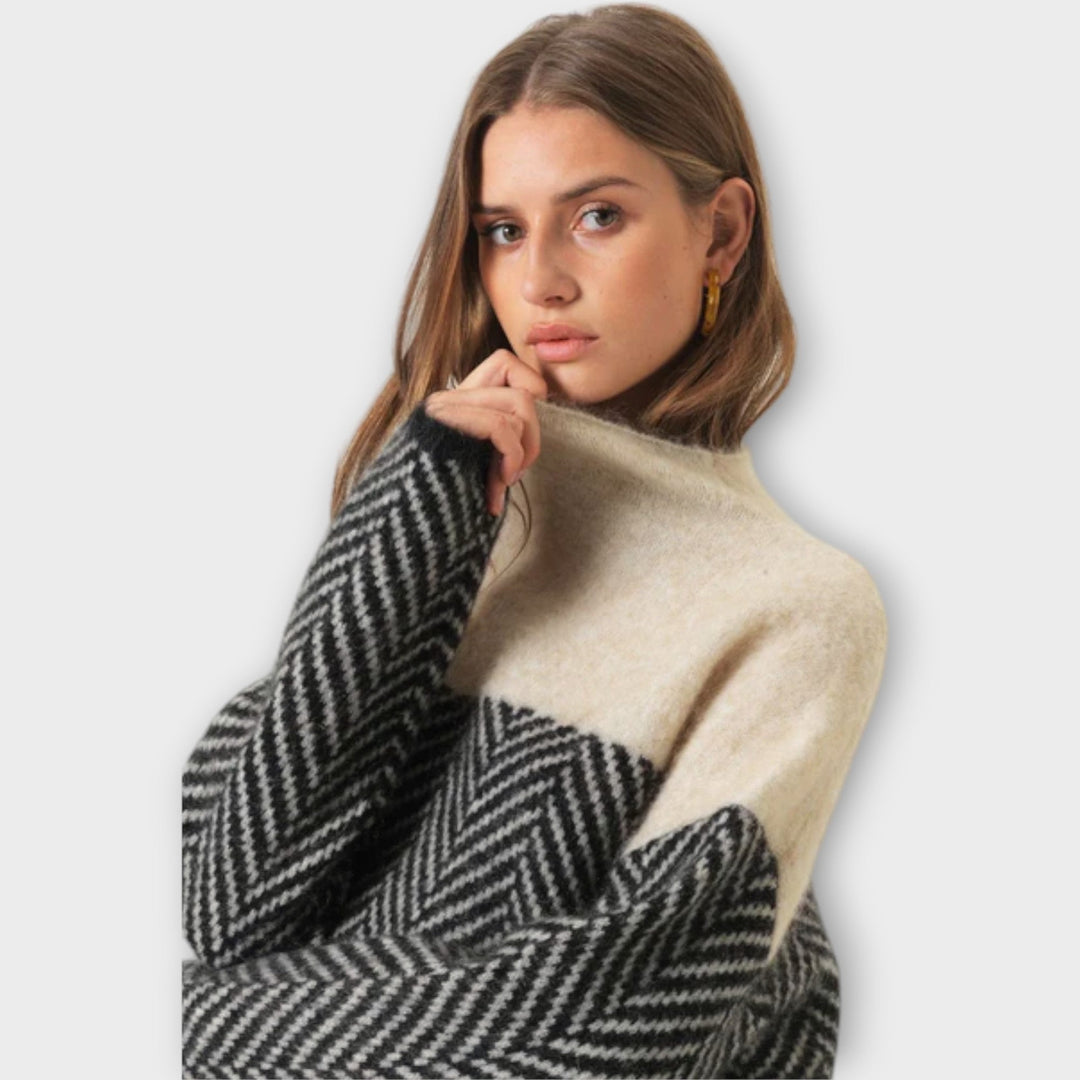 Maeve - Blødt Sweater med Høj Hals