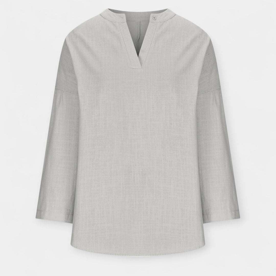 Linned Bluse til Stranden