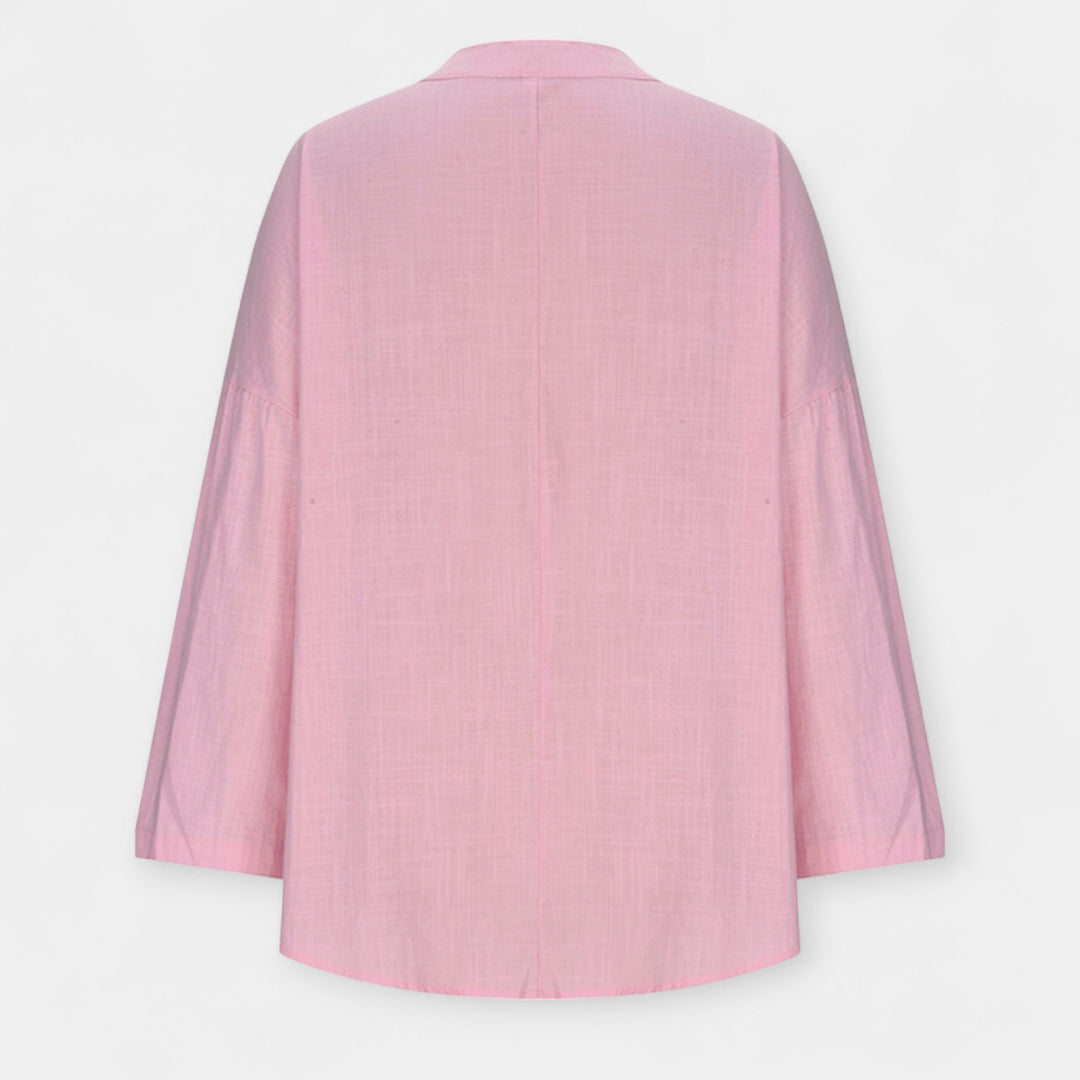 Linned Bluse til Stranden