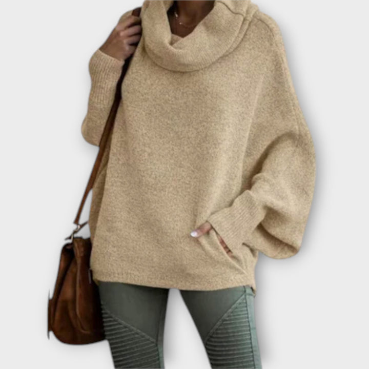 Ulrike - Elegant kvindepullover med turtle neck