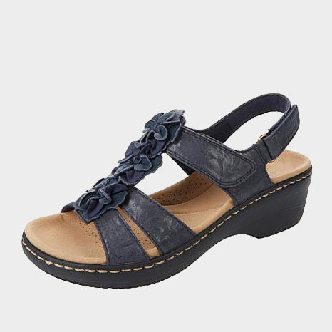 Sandaler Bordeaux – ortopædiske