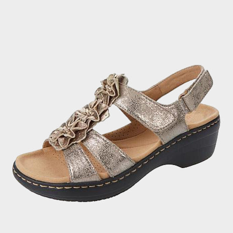 Sandaler Bordeaux – ortopædiske