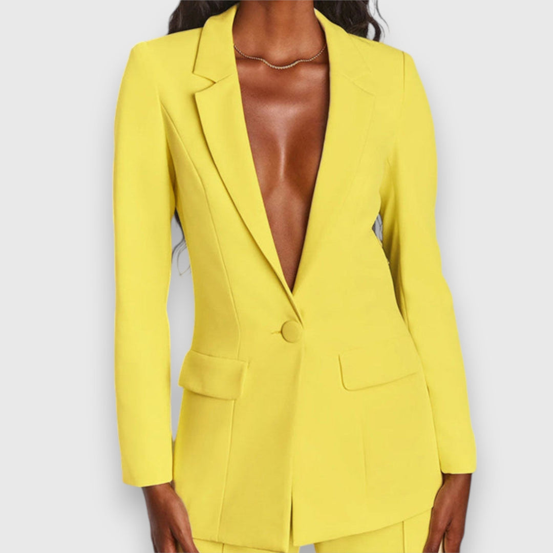 Sæt Blazer til Elegante Fremtrædener