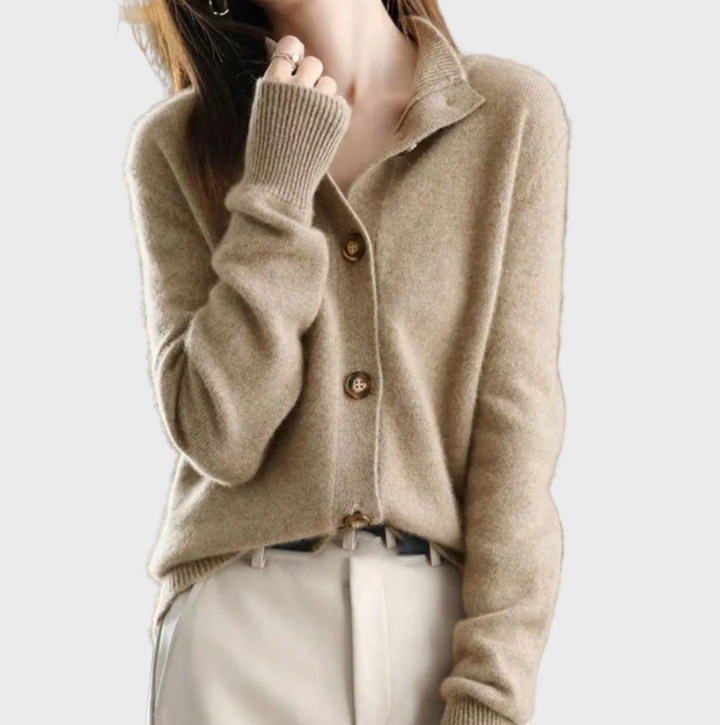 Elegant og Komfortabel Strikket Vest