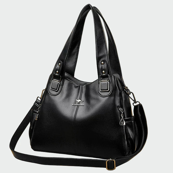 Elegant retro skuldertaske