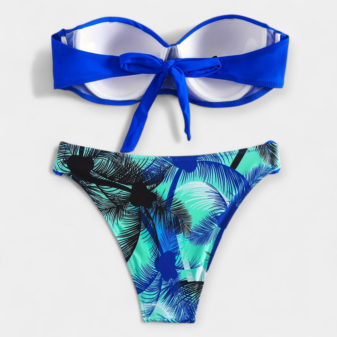 Sexet Bikini med Åben Ryg og Stil