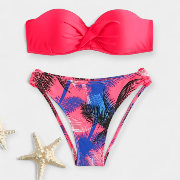 Sexet Bikini med Åben Ryg og Stil