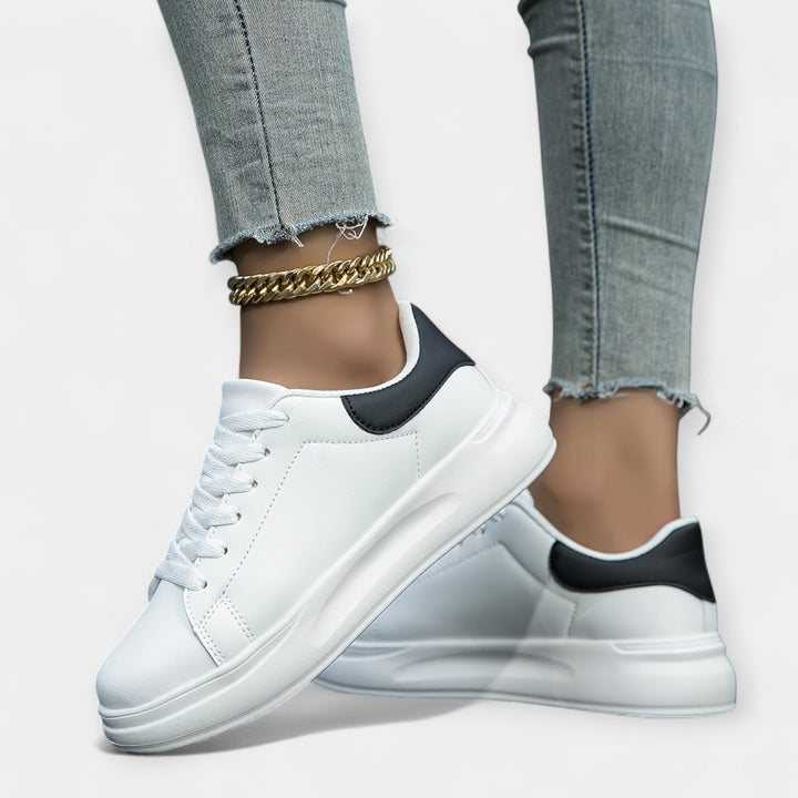 Hvide Læder Sneakers