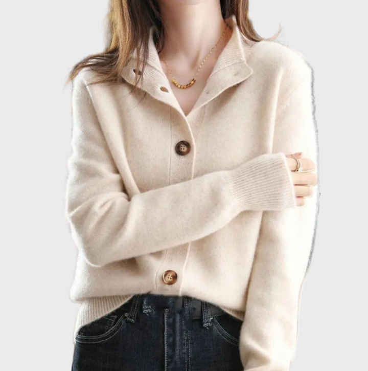 Elegant og Komfortabel Strikket Vest