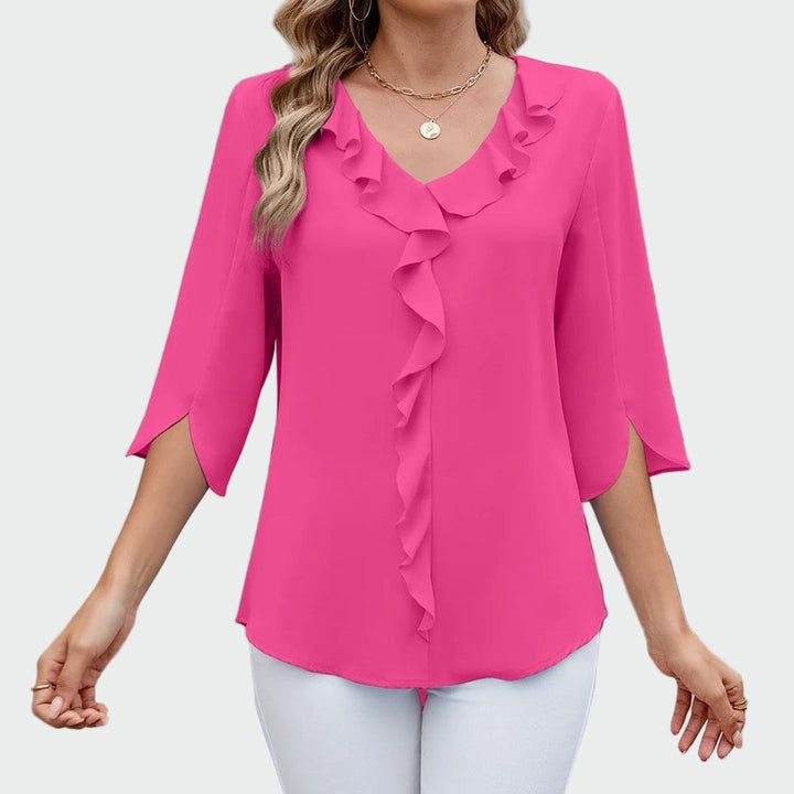 Behagelig, elegant og fleksibel bluse