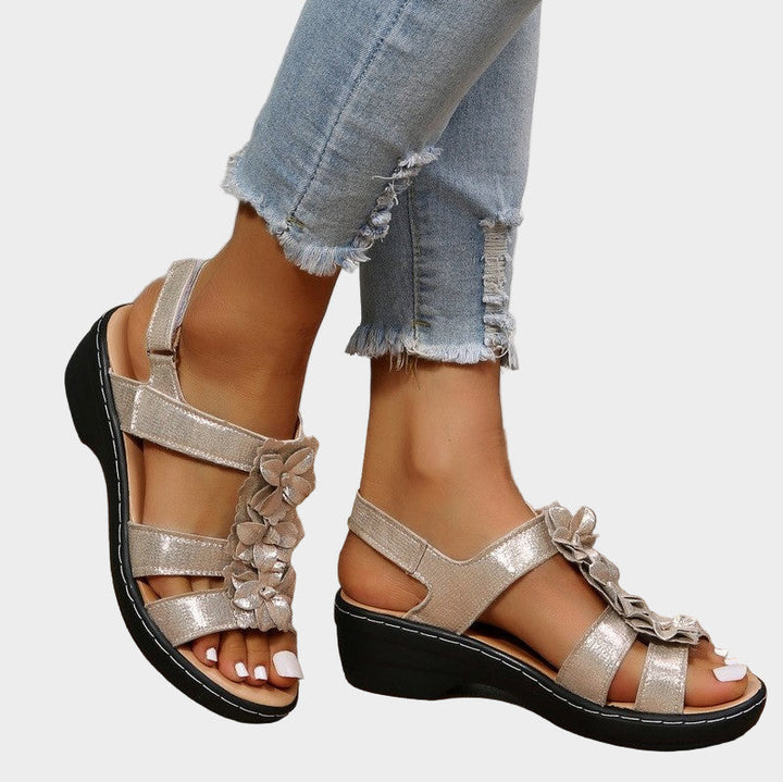 Sandaler Bordeaux – ortopædiske