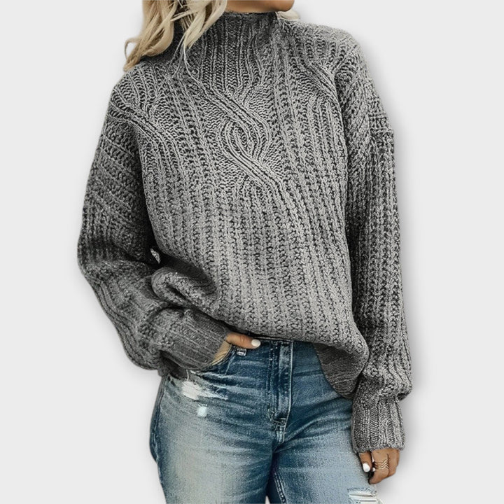 Harper - Komfortabel Strikket Sweater