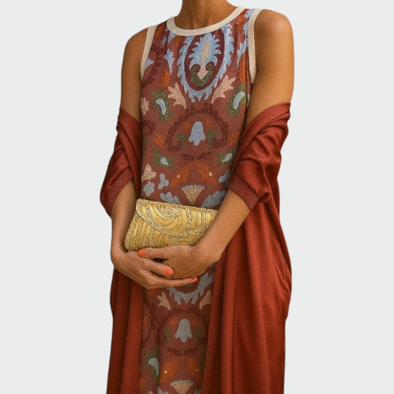 Alma – Elegant Lang Kjole